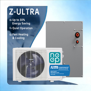 เครื่องปรับอากาศแบบแยกส่วนขนาดเล็ก รุ่น Zero Mini Split สำหรับทำความร้อนและความเย็น แบบ Multi Air Conditioner พร้อมชุดคอนเดนเซอร์แบบ Discharge สำหรับใช้ในโรงแรม ใช้สารทำความเย็น Z-ultra R454b - Product Image 1