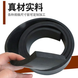 Feuilles de caoutchouc personnalisées noires plates carrées en nitrile EPDM, résistantes à l'huile, absorbant les chocs, imperméables, isolantes thermiquement, à découper - Product Image 4