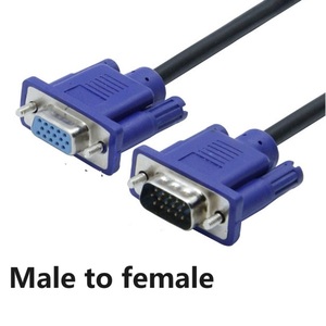 15 Pin 3 + 5 Nam Nữ VGA Video Cáp Mở Rộng 1.8M/8M HD Bện 5Mm 1080P Cho Máy Tính Màn Hình <span class=keywords><strong>TV</strong></span> <span class=keywords><strong>LCD</strong></span> Máy Chiếu - Product Image 3