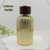 Bouchon de bouteille de parfum en bois personnalisable de haute qualité couvercle à vis en plastique ABS pour pulvérisateur bouchon de parfum noir
