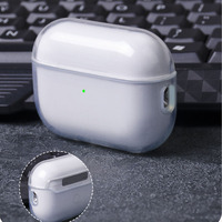 Étui en Silicone Transparent TPU pour écouteurs Airpod Pro 2, étui en Silicone pour airpods pro gen 2, vente en gros