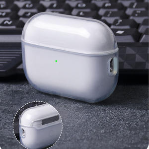 Funda de silicona transparente para auriculares Airpod Pro 2, funda de silicona transparente para <span class=keywords><strong>airpods</strong></span> pro gen 2, venta al por mayor - Product Image 3