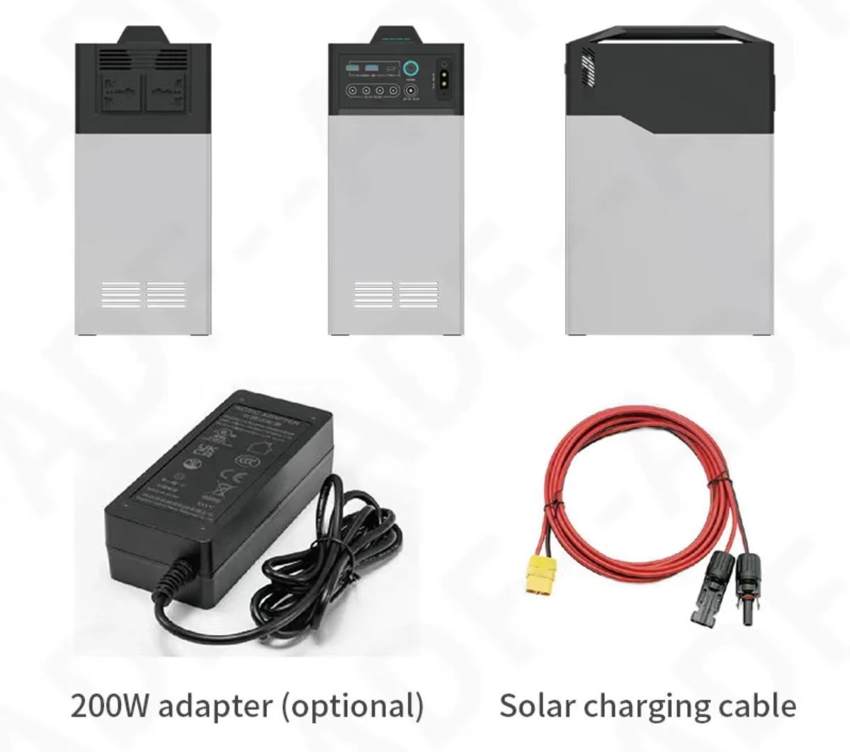 Ecolink 1kWh 300W Portable Home Backup Power Supply 220V 314Ah LiFePO4 Battery with 200W Solar Input MPPT IP65 CAN Communication · image 2