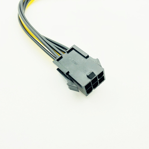 CARPRIE <span class=keywords><strong>PCI</strong></span>-E <span class=keywords><strong>PCI</strong></span> Express محول طاقة pcie كابل الطاقة 6 دبوس إلى 8 دبوس لبطاقة الفيديو وحدة المعالجة المركزية - Product Image 5