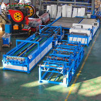 Ligne de production de conduits automatiques en U à grande vitesse YUFON VI, ligne complète pour la fabrication de conduits d'air carrés avec formage de bords TDF