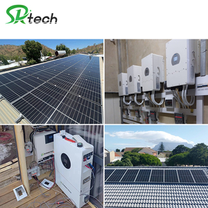 Sistema Completo de Almacenamiento de Energía Solar Híbrido de 6KW con Controlador MPPT y Batería de Iones de Litio para Uso Doméstico - Product Image 5