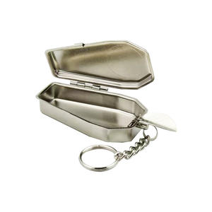 Manufacturer Portable Keychain <strong>Ashtray</strong> With Cover Portable Custom <strong>Pocket</strong> Mini <strong>Ashtray</strong> Smoking Accessories Metal Iron <strong>Ashtray</strong> - Product Image 2