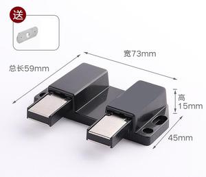 Stainless Steel Magnetic <b>Door</b> <b>Catch</b> Rectangle Flip Top Boxes with Magnetic <b>Catch</b> - Product Image 1