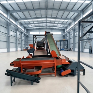 En promotion : Ligne complète de machines de recyclage automatique intelligentes pour pneus usagés, machine à déchiqueter les pneus, machines de traitement de la caoutchouc en granulés - Product Image 2
