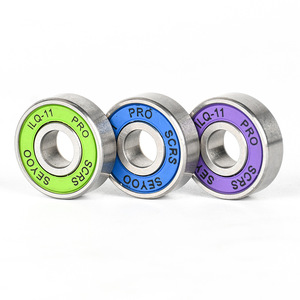 Roulement de skateboard de précision Seyoo 608-2RSILQ-11 en acier inoxydable P5 scellé pour longboard et drift boards - Product Image 2
