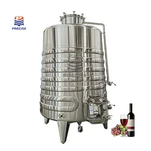 High Quality Stainless steel wine conical fermenter fermentation tank for winery food beverage with temperature control