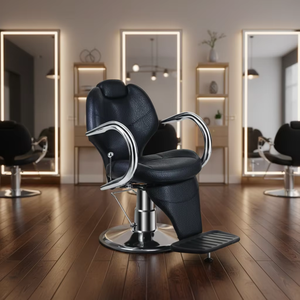 Chaise de coiffure bon marché du fabricant, chaise de barbier moderne réglable, chaise de salon de coiffure professionnelle - Product Image 3