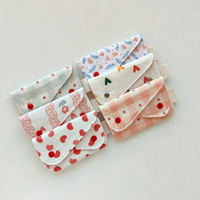 Porte-monnaie floral mignon, pochette en tissu doux portable pour cartes de crédit, billets de banque, rouges à lèvres, petit organisateur de rangement quotidien pour filles
