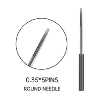 Aiguilles de tatouage jetables en acier inoxydable Offres Spéciales, 304, 35mm, 3RL/5RL/7RS/9RL, lames de Miroblading pour stylo manuel