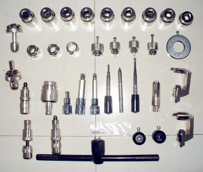 Inyector diesel kit de reparación de la bomba de alta calidad 35 unids común carril herramientas para cr inyectores