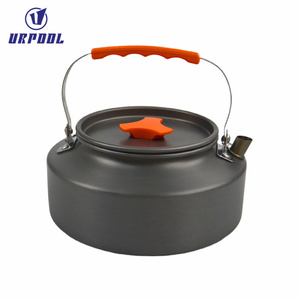 Batterie de cuisine portable en aluminium léger de 1.6 <span class=keywords><strong>litres</strong></span> bouilloire de camping en plein air compacte avec sac de transport pour cafetière - Product Image 4