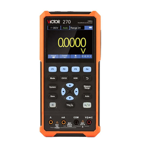 VICTOR 270 Handheld <strong>Oscilloscope</strong> and Multimeter 2 in 1Function 70MHz <strong>Dual</strong> Channel 4 1/2 Display 250M Sa/s - Product Image 5