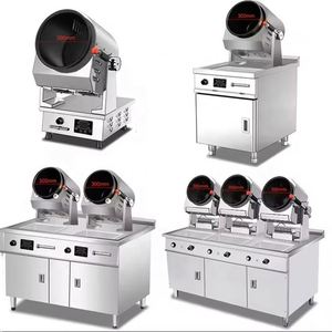 Restaurant <b>Kitchen</b> Use Automatic Stir Fry Machine Gas Cooking Rotating Fried Rice Robot Cooker - Product Image 2