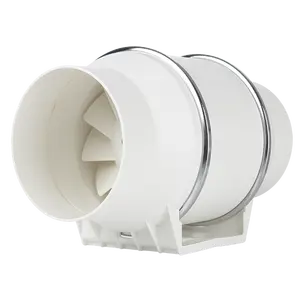 Mixed Flow in-line Duct Fan for Hydroponic Ventilation Silent Extractor Fan