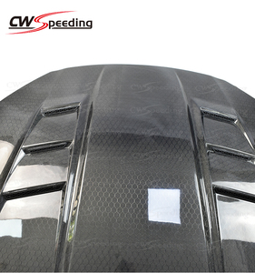 Nắp capo động cơ sợi carbon tổ ong kiểu TS dành cho Hyundai <span class=keywords><strong>Genesis</strong></span> Coupe 2013-2016 - Product Image 4