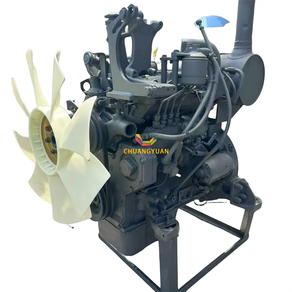 Original gebraucht 6D105 6D102 6D108 6D125 komplette Motorgestell für Komatsu Bagger PC200-6 PC200-8 PC300-5