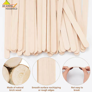 6 Zoll Einweg-Holzstäbchen - Umweltfreundlich Biologisch Abbaubar Lebensmittelecht Anpassbar für Vielseitige Handwerks- und Zungenspatel-Anwendungen - Product Image 6