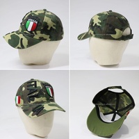 Gorra de Béisbol HKZB Personalizada con Logotipo de Lujo, Bordado 3D, 6 Paneles, Poliéster/Algodón, Parche Tejido con Bandera, Estilo Dad Hat