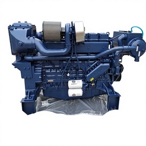 Moteur diesel marin Weichai Steyr WP12C450-21 à 6 cylindres, 330W/450HP, pour propulsion de bateaux, prix de gros usine - Product Image 1
