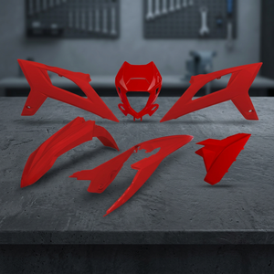 2020-2022 Beta RR Kit di plastica 250 con supporto faro rosso 063 accessori moto - Product Image 3