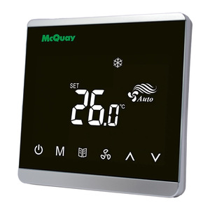 Unidad de Ventilador de Bobina Inteligente con Cable McQuay con Pantalla LCD, Interruptor de Control de Temperatura MC328, Controlador de Temperatura para Hoteles - Product Image 1