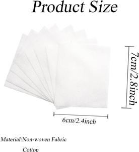 Cotton <b>Wipes</b> Disposable Makeup Remover Pads <b>Lint</b>-<b>Free</b> Eyelash Glue Removal Manicure Cleaning Soft Gentle <b>Nail</b> Pad - Product Image 6