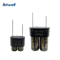 Supercondensadores Cilíndricos BITWELL Serie BH 2.7V 5.5V 0.47F-20F, Módulos de Supercondensadores de Larga Duración y Bajo ESR para Dispositivos Inteligentes