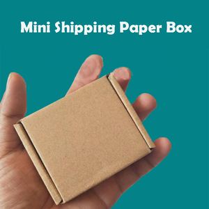 50 boîtes en carton <span class=keywords><strong>orange</strong></span> de haute qualité avec impression de logo pour petites entreprises, emballage cadeau, expédition, boîtes postales - Product Image 6