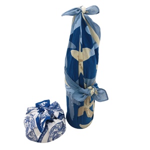 Tùy Chỉnh 100% Cotton In Khăn Tay Món Quà Nhật Bản Gói Furoshiki Hai Mặt Vải - Product Image 1