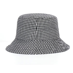 หมวกบัคเก็ตผ้าฝ้าย100% ปรับแต่งได้ปรับแต่งได้คุณภาพสูงลายสก๊อตกลางแจ้งสำหรับทุกเพศของผู้ใหญ่กีฬาลำลองปั่นจักรยานฤดูร้อน3D กันแดด - Product Image 5