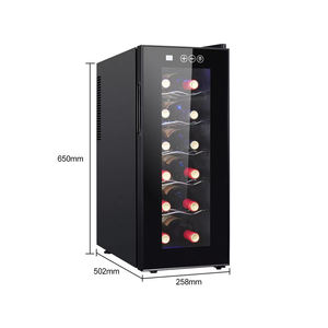 Enfriador de <span class=keywords><strong>Vino</strong></span> Independiente de 33L, <span class=keywords><strong>Nevera</strong></span> para <span class=keywords><strong>Vino</strong></span> <span class=keywords><strong>El</strong></span>éctrica para Uso Doméstico o Hotelero - Product Image 2