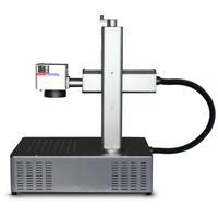 Machine de marquage laser à fibre JPT M7 MOPA pour marques de couleur sur bureau en métal en acier inoxydable 20w 30w Source laser RAYCUS 0-7000 mm/s