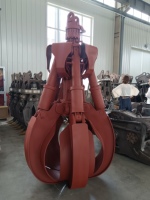 Pince hydraulique à 4 dents avec moteur et engrenage pour le recyclage des métaux lourds pour Sany PC 5-35 tonnes