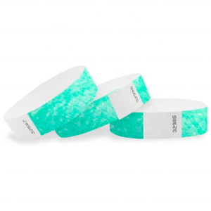 Solid Colour Custom Tyvek Wristbands for Events Inkjet Printable Tyvek Paper Wristbands Tyvek Wristband