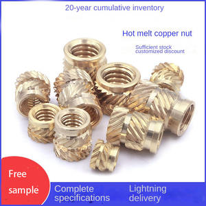 ตัวแทรกทองเหลืองอัดเกลียวสำหรับฉีดขึ้นรูปตัว M6 M5 M3 <span class=keywords><strong>M2</strong></span>ทองเหลืองอัด M8 - Product Image 5