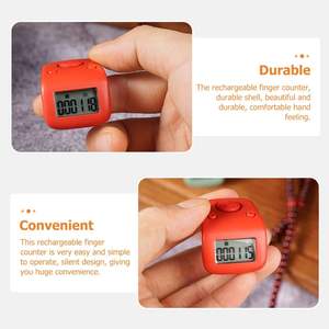 Compteur numérique intelligent de Tasbih en gros, type bague, rechargeable, pour la lecture du Tasbeeh au doigt - Product Image 3