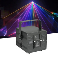 Lumière laser 4W, animation couleur pleine, adaptée aux bars, mariages, KTV, salles de banquet, spectacles sur scène, etc.