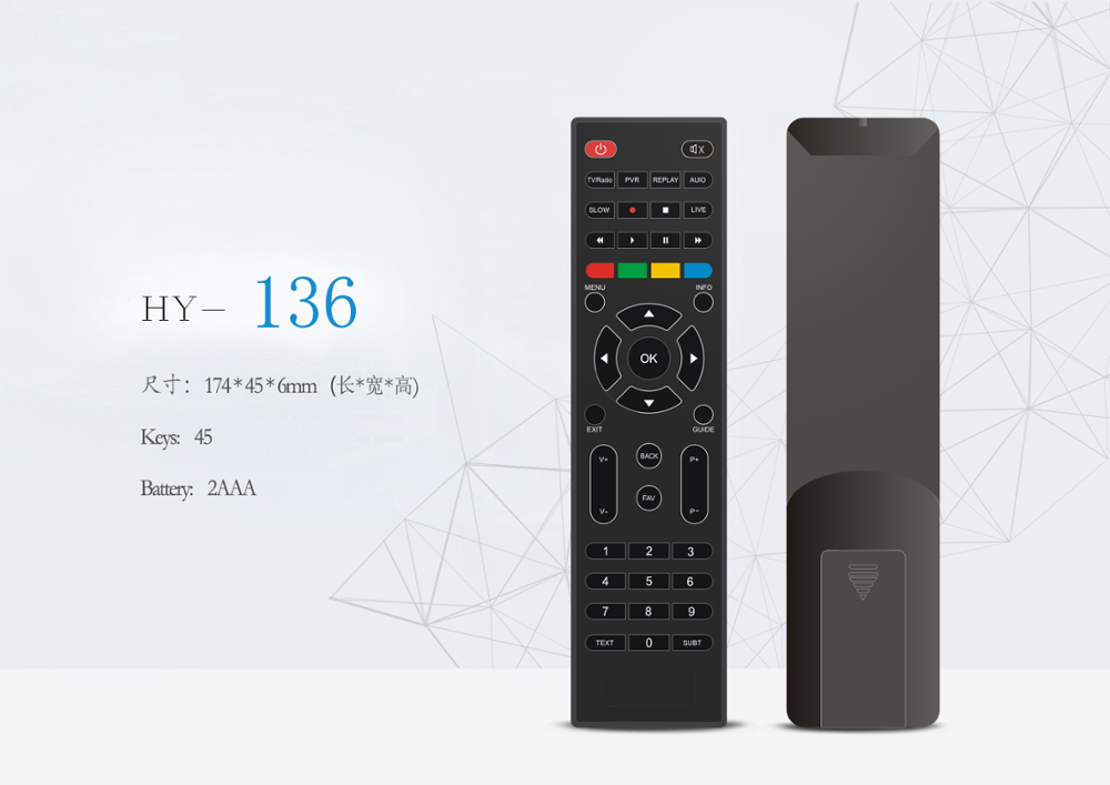 Original Nouveau Mediaplayer IPTV HD Décodeur Télécommande MAG BOÎTE Télécommande