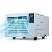 Climatiseur de fenêtre compact 5000 BTU, norme européenne, économe en énergie, portable, idéal pour appartement et maison de location