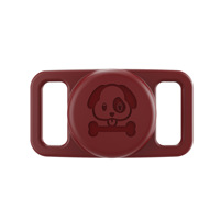 Nouveau modèle transfrontalier GPS Pet étui de protection en silicone pour Apple pour la conception animale étanche antichoc à distance