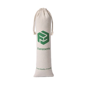 Sacs cadeaux en coton, sacs de rangement pour baguettes et cuillères, pochettes à cordon, organiseurs de pinceaux de maquillage et sacs pour cordes de guitare - Product Image 1