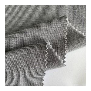 Tela Elástica de Poliéster y <span class=keywords><strong>Spandex</strong></span> de Punto Hacci, Tejido Jersey Hachi Cepillado para Suéter y Cárdigan, al Mejor Precio - Product Image 1