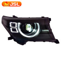 Feux JSL pour Toyota Land Cruiser, projecteur de phare, lentille 2008-2015, phare LED, phare avant, DRL, accessoires automobiles