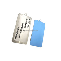 Petite plaque d'immatriculation de voiture en aluminium personnalisée quantité minimale de commande plaque d'immatriculation décorative à sublimation vierge avec impression personnalisée cadeau