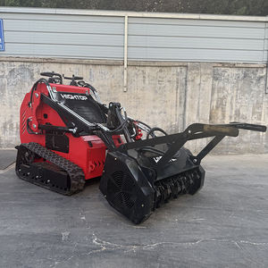 가정용 미니 스키드 스티어 로더 기계 가격 액세서리 그래버 그루터기 크러셔 브레이크 해머 회전 경운기 멀처 트렌처 - Product Image 6